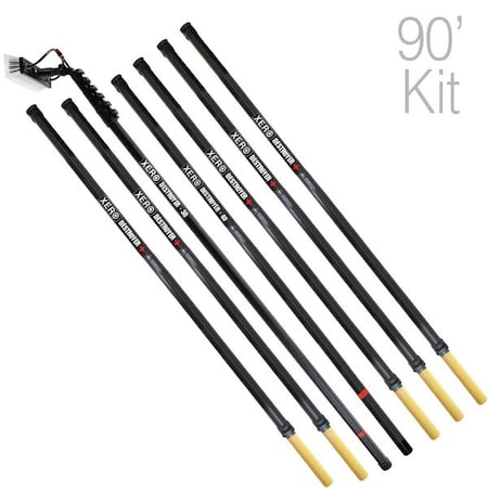 Xero 82 in Water Fed Pole, carbon fiber 209-20-324